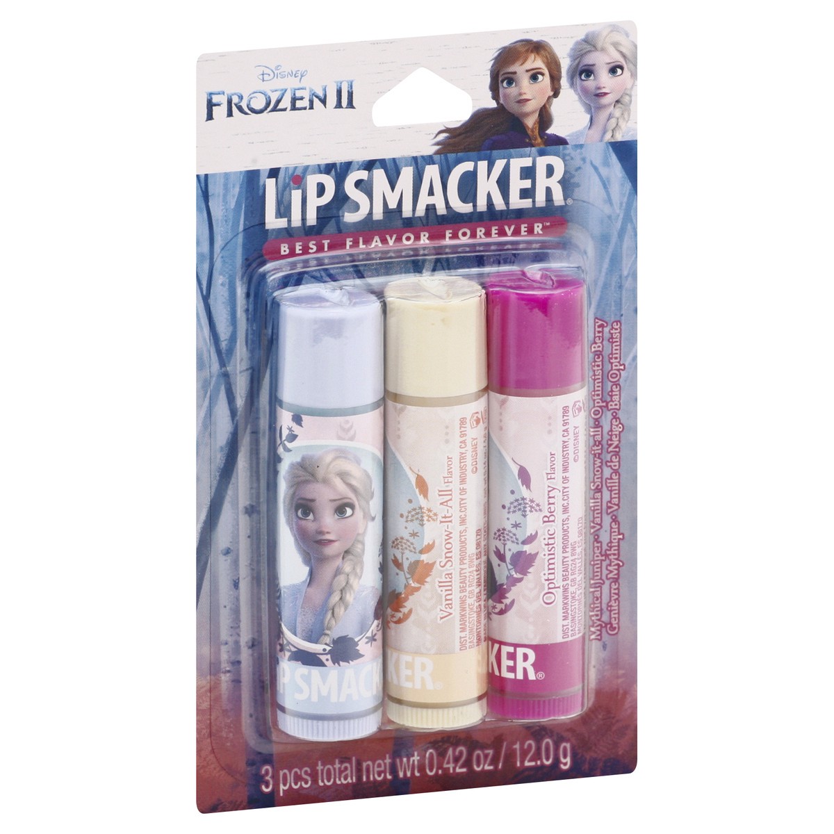 slide 4 of 11, Lip Smacker Disney Frozen II Assorted Lip Balm 3 ea, 3 ct
