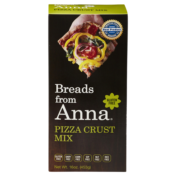 slide 1 of 1, Breads from Anna Pizza Crust Mix, 16 oz