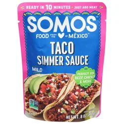 Somos Mild Taco Simmer Sauce 8 oz