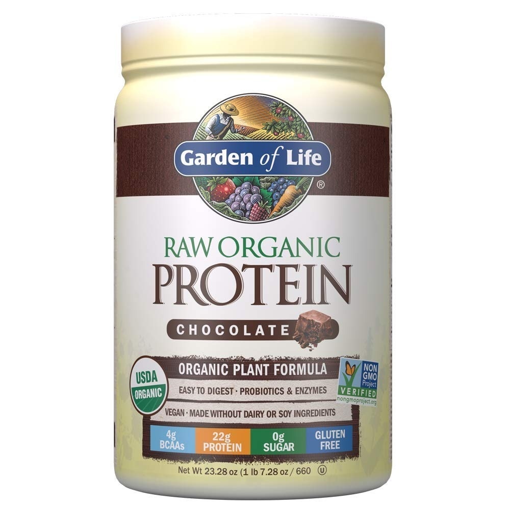 slide 1 of 1, Garden of Life Plant Protein Smoothie Chocolate Organic, 5 ct