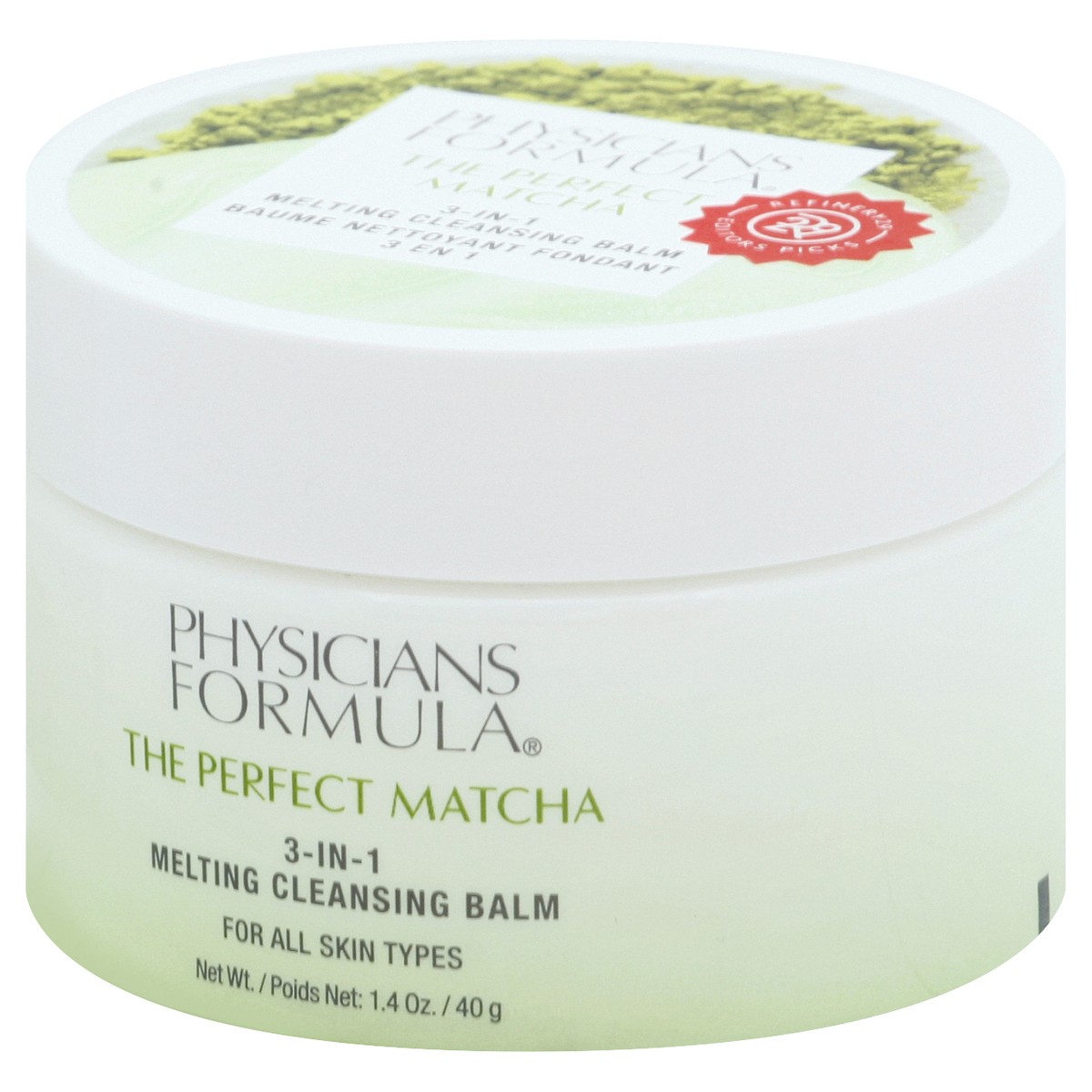 slide 5 of 9, Physicians Formula The Perfect Matcha 3-in-1 Melting Cleansing Balm 1.4 oz, 1.4 oz