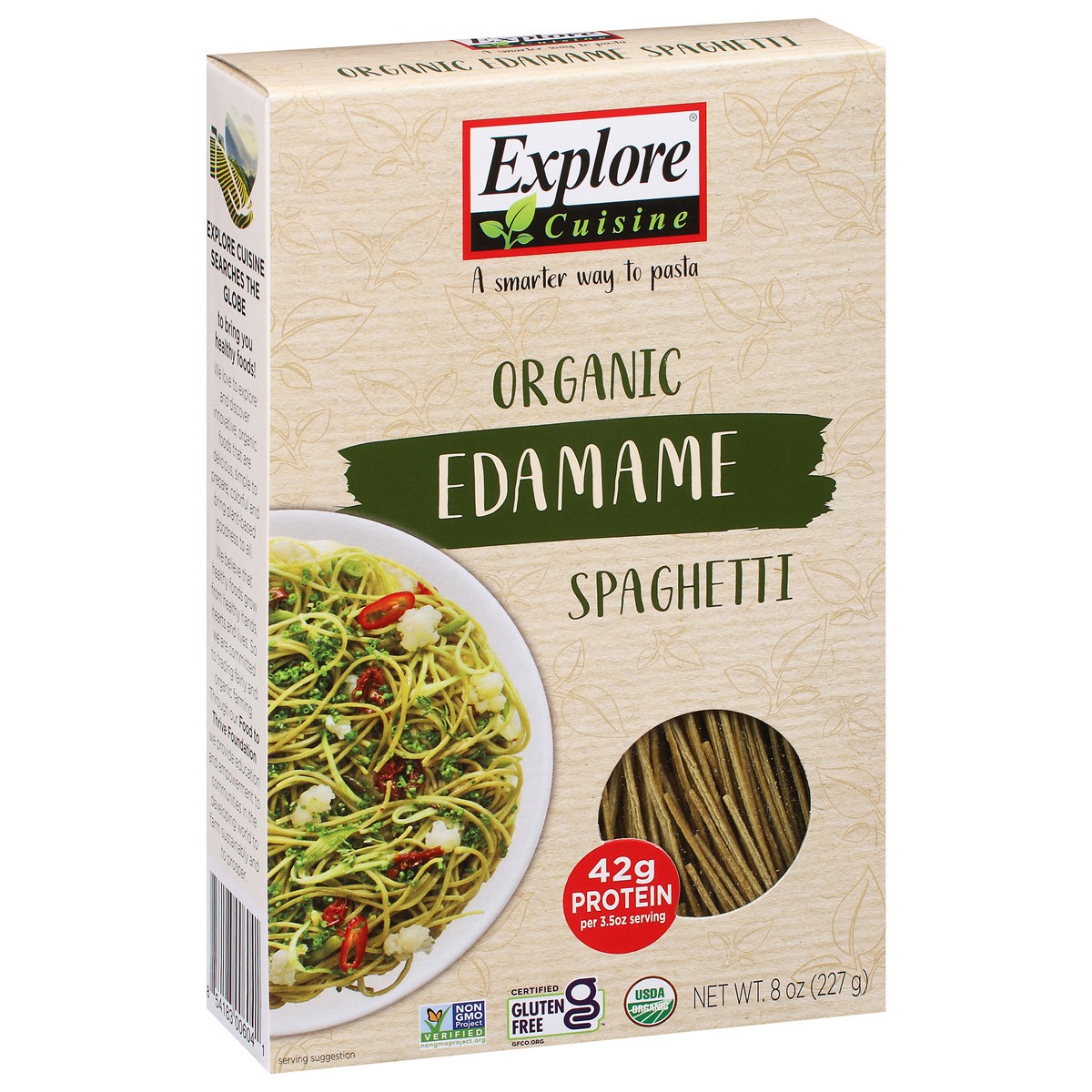 slide 9 of 9, Explore Cuisine Spaghetti Edamame, 8 oz