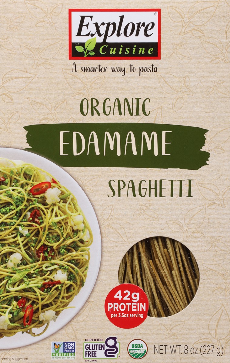 slide 4 of 9, Explore Cuisine Spaghetti Edamame, 8 oz