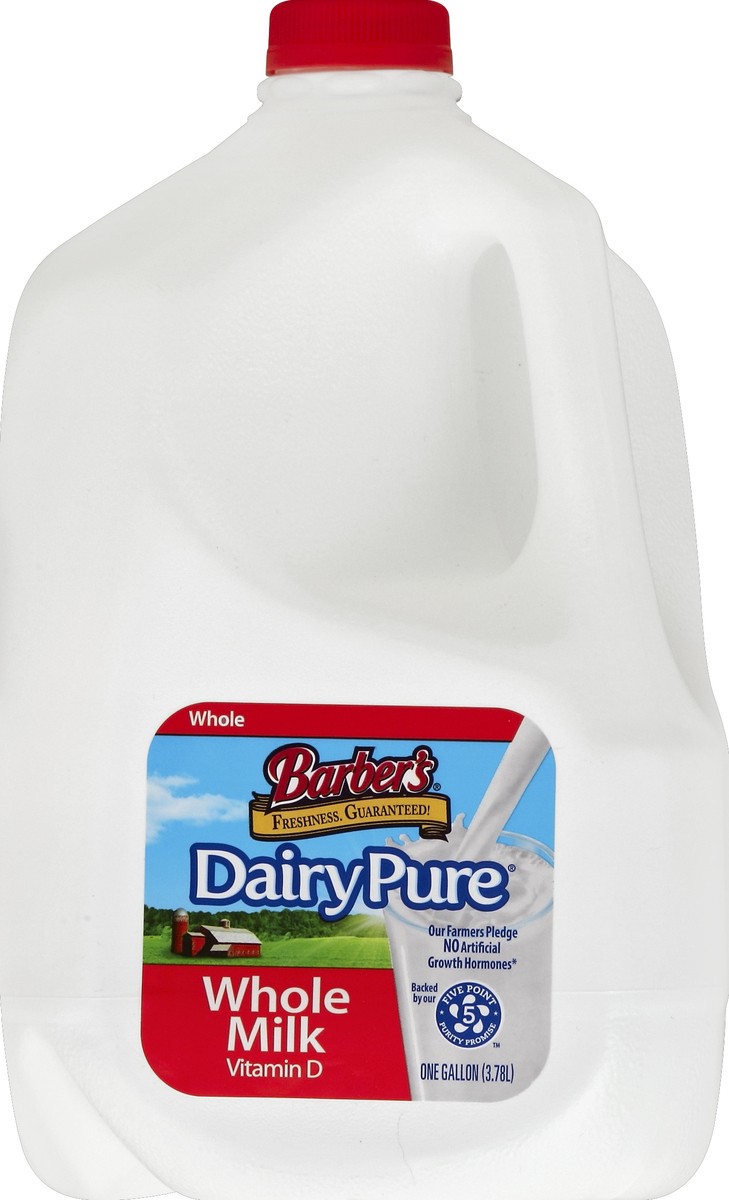 slide 4 of 5, Dairy Pure Vitamin D Whole Milk, 1 gal