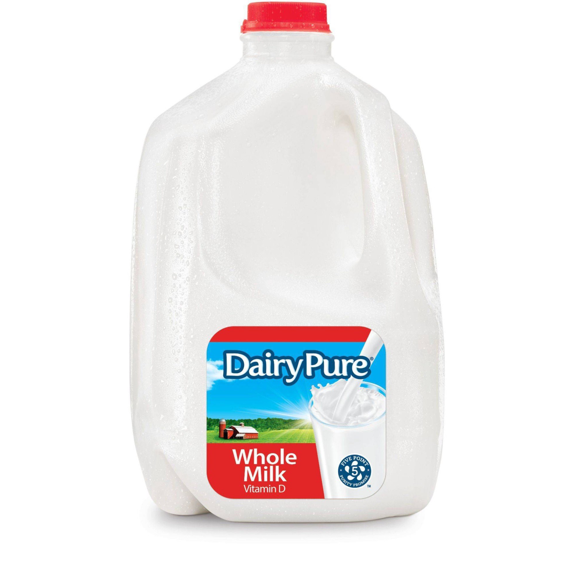 slide 1 of 5, Dairy Pure Vitamin D Whole Milk, 1 gal
