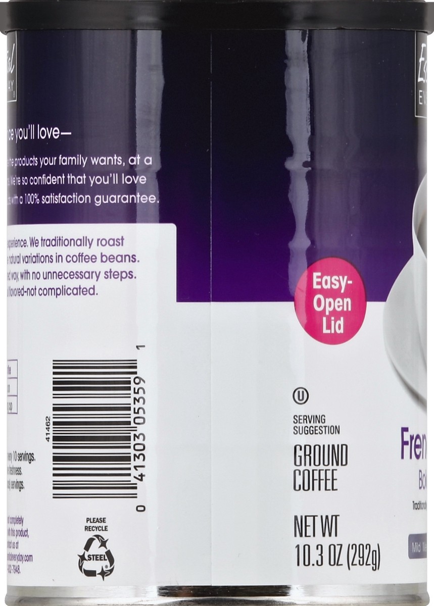 slide 3 of 6, Essential Everyday French Roast Ground Coffee - 10.3 oz, 10.3 oz