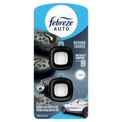 Febreze Auto Air Freshener Morning Shower Scent