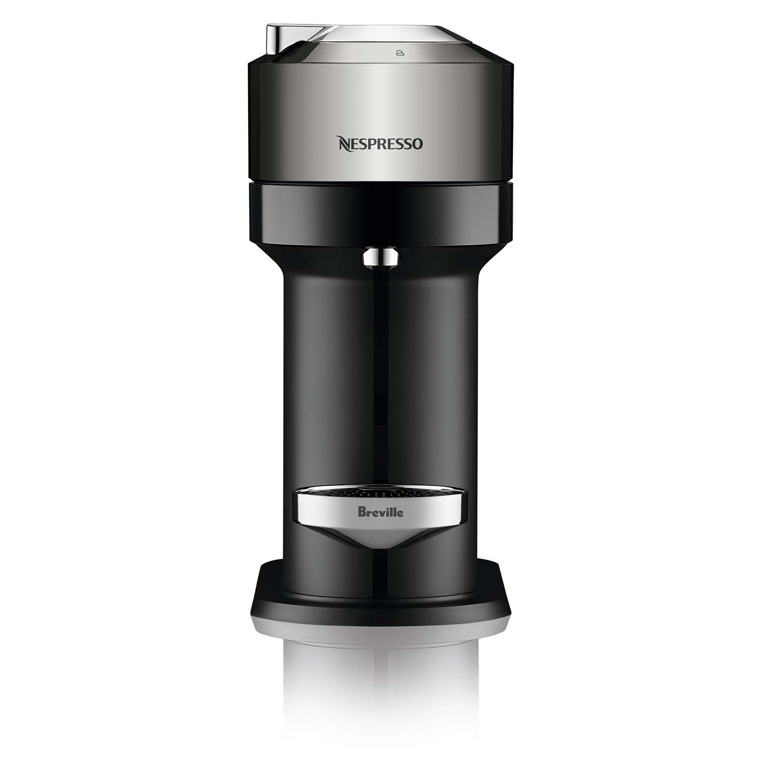 slide 1 of 1, Nespresso Vertuo Next Deluxe Coffee and Espresso Maker by Breville, Dark Chrome, 1 ct