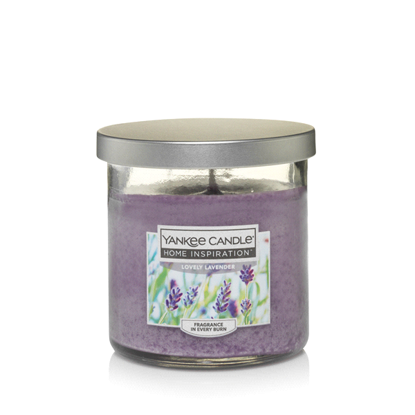 slide 1 of 1, Yankee Candle Home Inspiration Small Tumbler Lovely Lavender, 4 oz