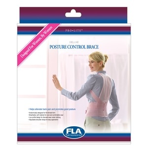 slide 1 of 1, Fla For Women Posture Control Brace, Rose, Small, 1 ct