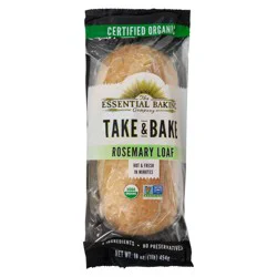 The Essential Baking Company Take & Bake Rosemary Loaf 16 oz. Bag