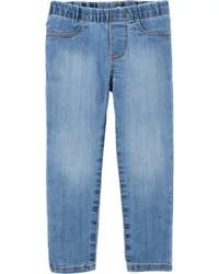 Oshkosh Baby Elastic Waist Winchester Wash Jeggings - 18m