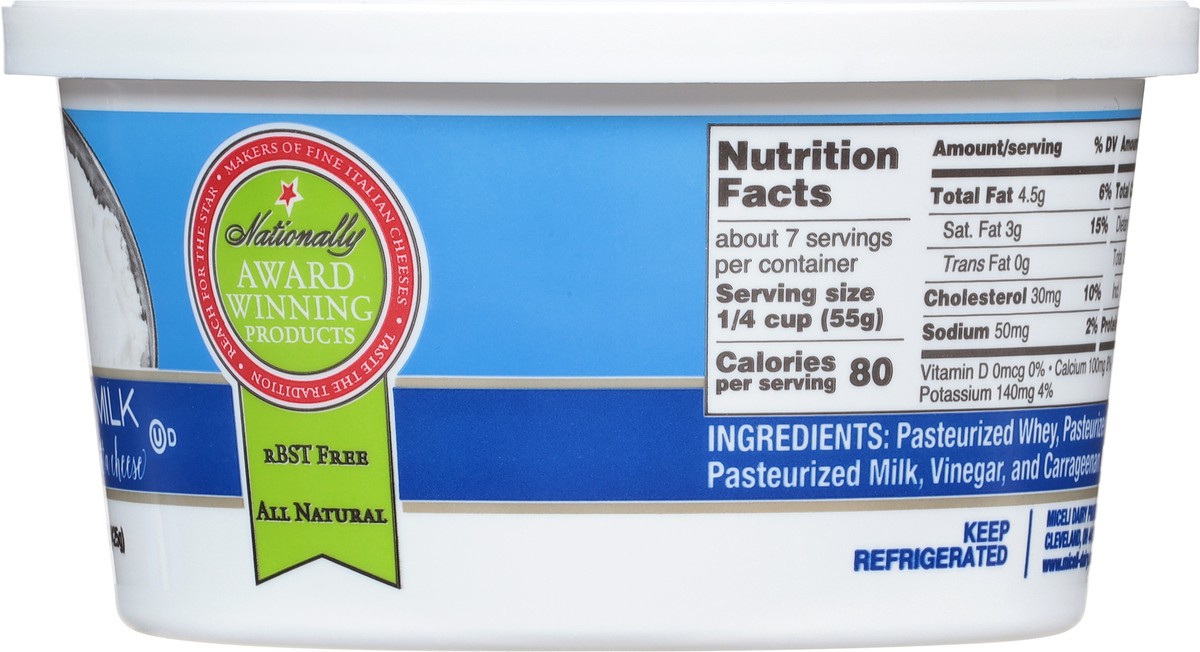 slide 9 of 9, Miceli Traditional Ricotta Cheese, 15 oz