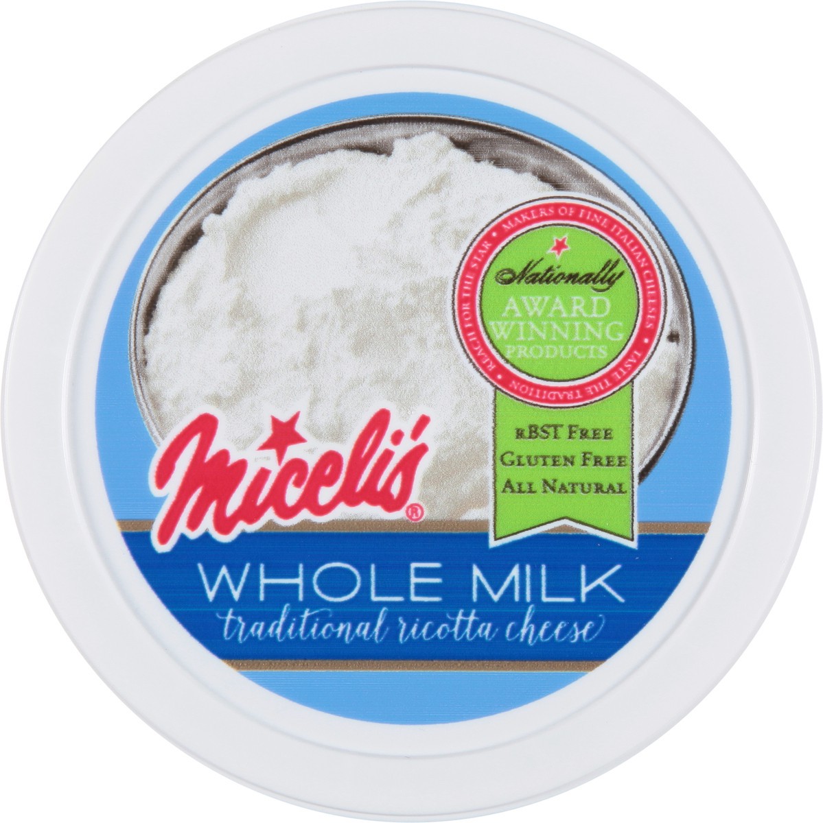 slide 6 of 9, Miceli Traditional Ricotta Cheese, 15 oz