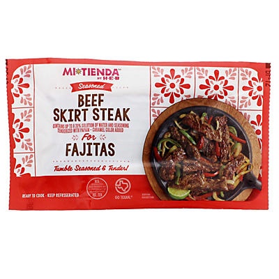 slide 1 of 1, H-E-B Mi Comida Beef Skirt Steak for Fajitas, per lb