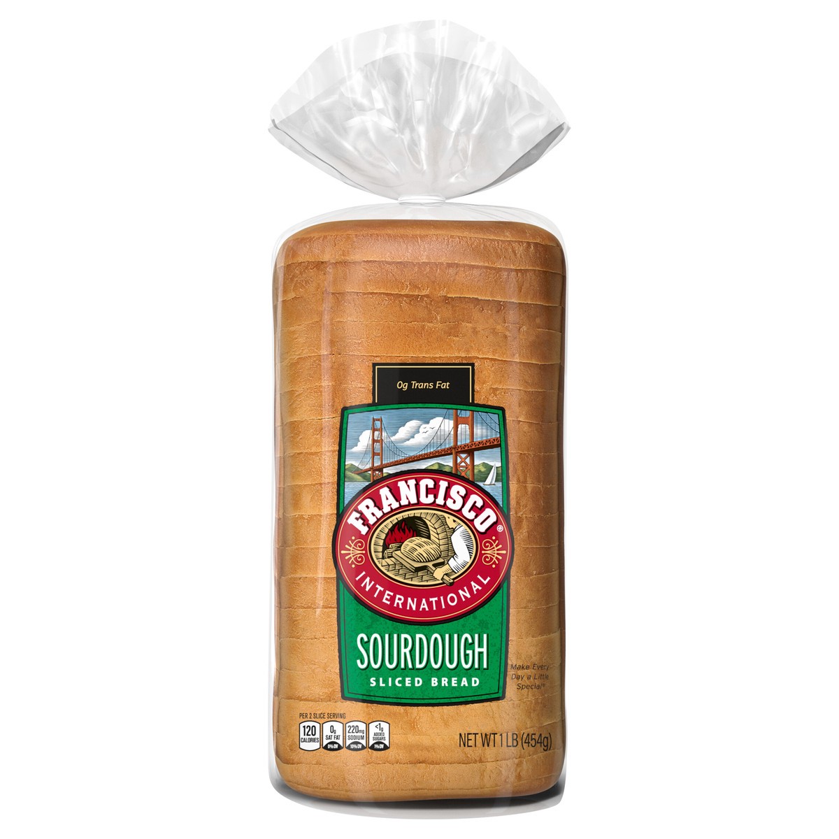 slide 1 of 5, Francisco Sourdough Bread, 16 oz, Pre-sliced Sourdough Bread, Bag, 16 oz