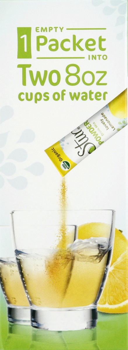 slide 3 of 4, Stur Organic Powder Drink Mix Sticks Lovely Lemonade, 2.45 oz