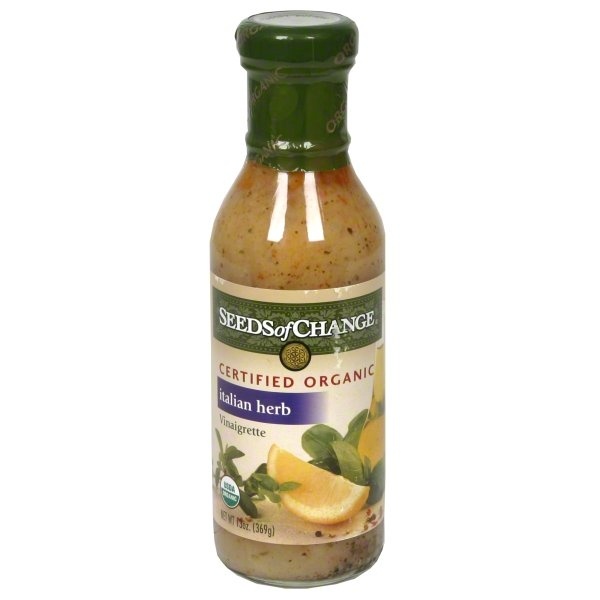 slide 1 of 1, Seeds of Change Organic Italian Vinaigrette, 13 FL OZ