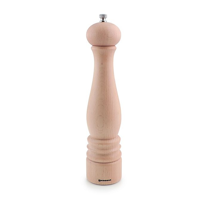 slide 1 of 1, Swissmar Castell Pepper Mill - Natural, 12 in