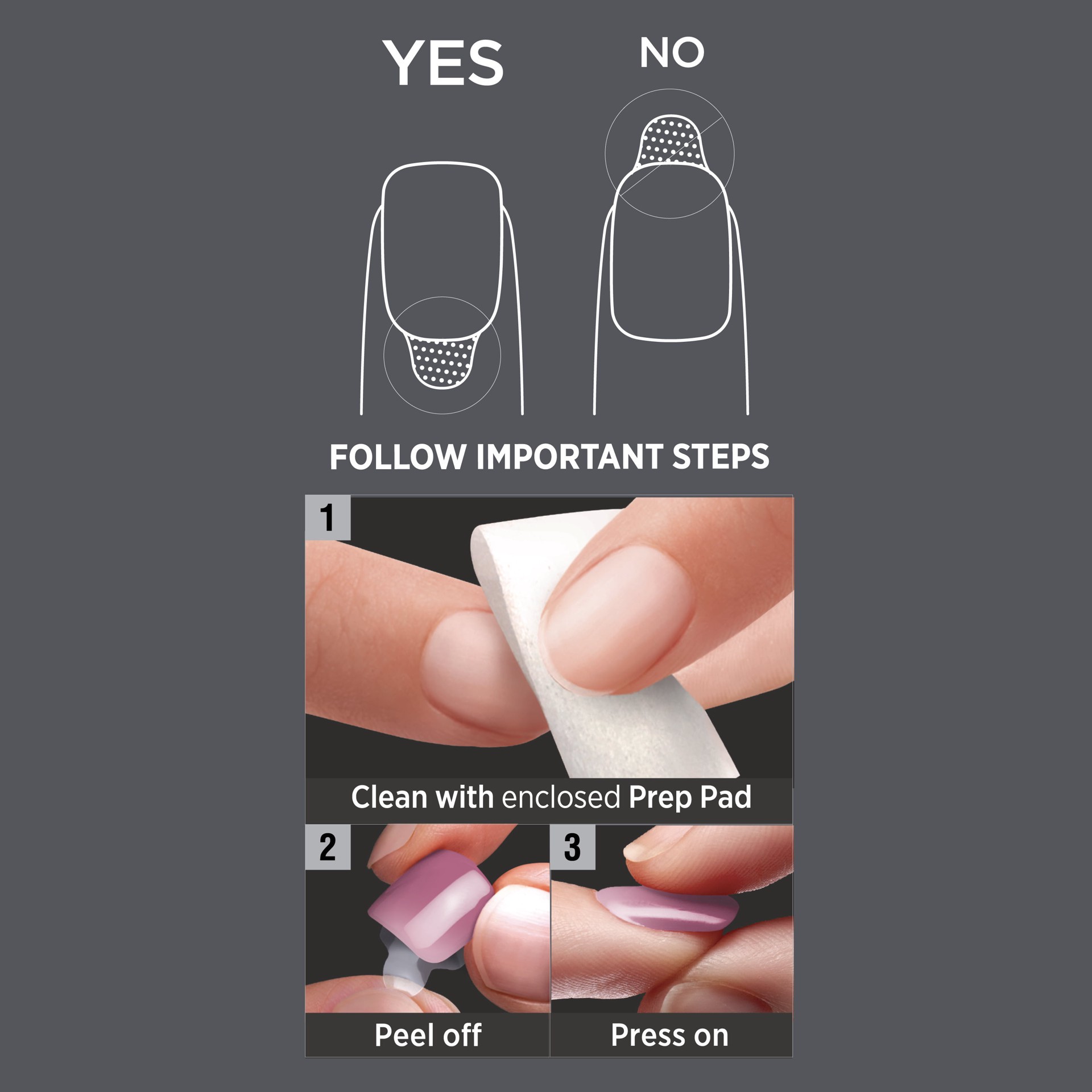 slide 5 of 5, imPRESS Color Press-On Nails, No Glue Needed, Red, Short Length, Square Shape, 33 Ct., 1 ct