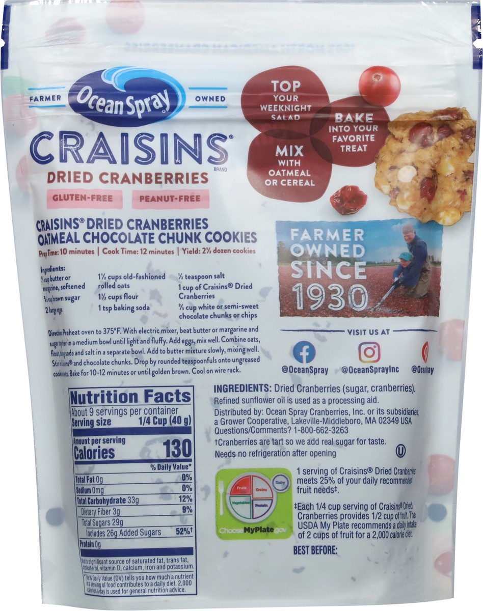 slide 7 of 11, Ocean Spray Craisins Dried The Original Cranberries 12 oz, 12 oz
