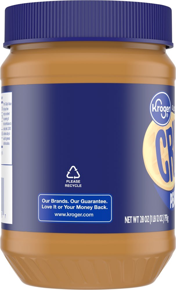 slide 4 of 4, Kroger Crunchy Peanut Butter Gluten Free, 28 oz