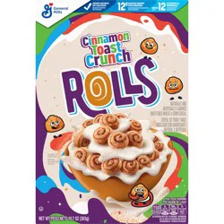 Cinnamon Toast Crunch Rolls, Crispy Breakfast Cereal, 10.7 oz
