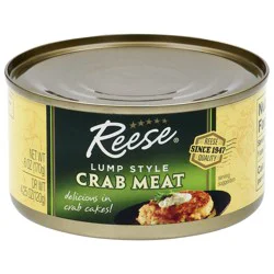 Reese Lump Style Crab Meat 6 oz