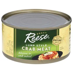 Reese Lump Style Crab Meat 6 oz