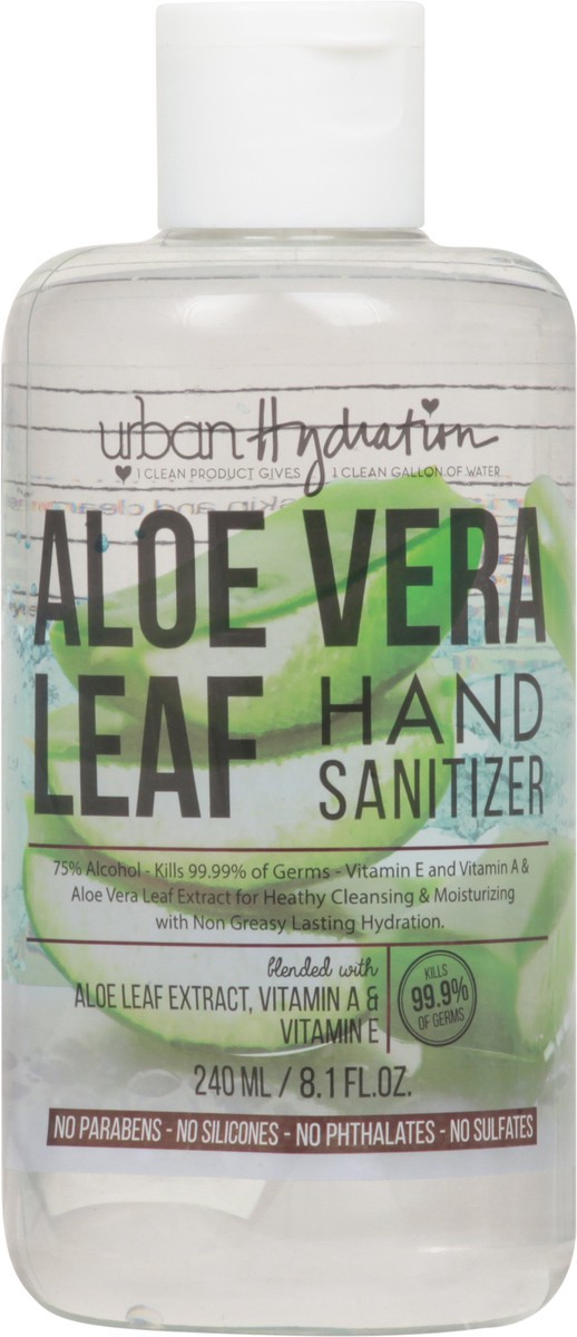 slide 10 of 11, Urban Hydration Aloe Vera Leaf Hand Sanitizer 8.1 fl oz, 8.1 fl oz