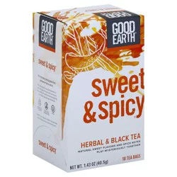 Good Earth Sweet & Spicy Original Herbal Tea Tea Bags - 1.43 oz