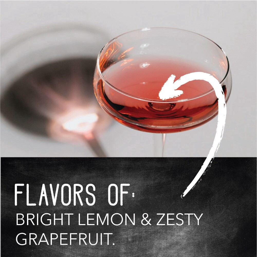 slide 2 of 6, Chalkboard Wine + Spirits Rose, 750 ml