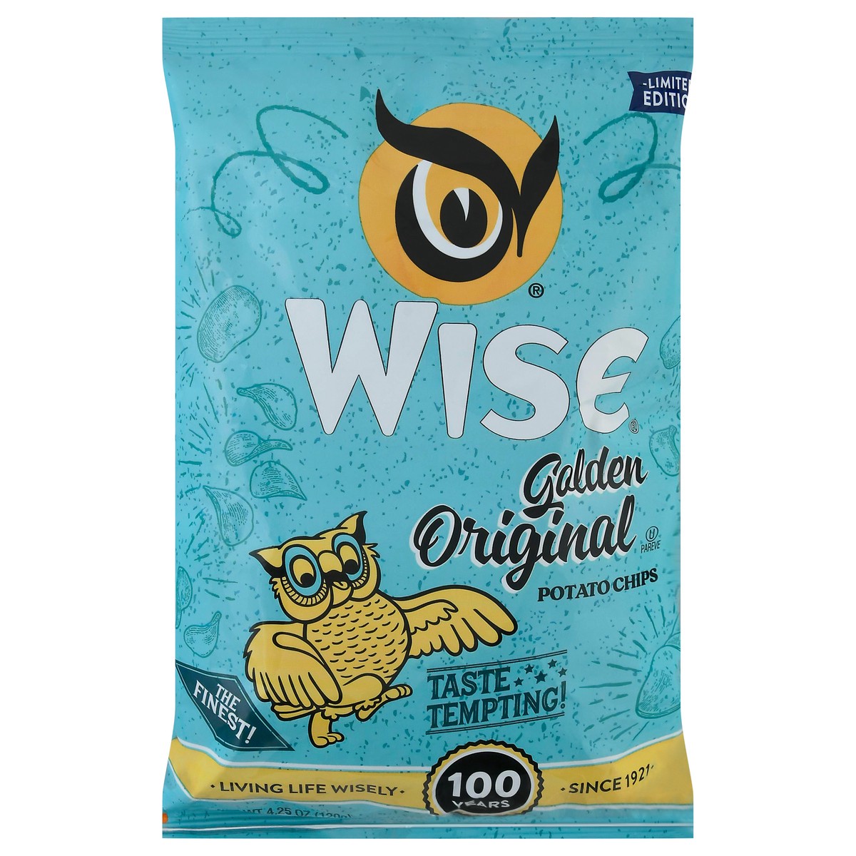 slide 13 of 13, Wise Taste Tempting Golden Original Potato Chips 4.25 oz, 4.25 oz