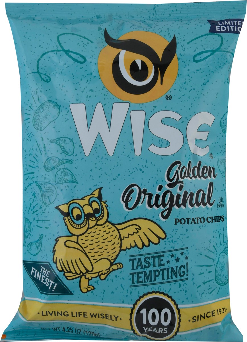 slide 6 of 13, Wise Taste Tempting Golden Original Potato Chips 4.25 oz, 4.25 oz