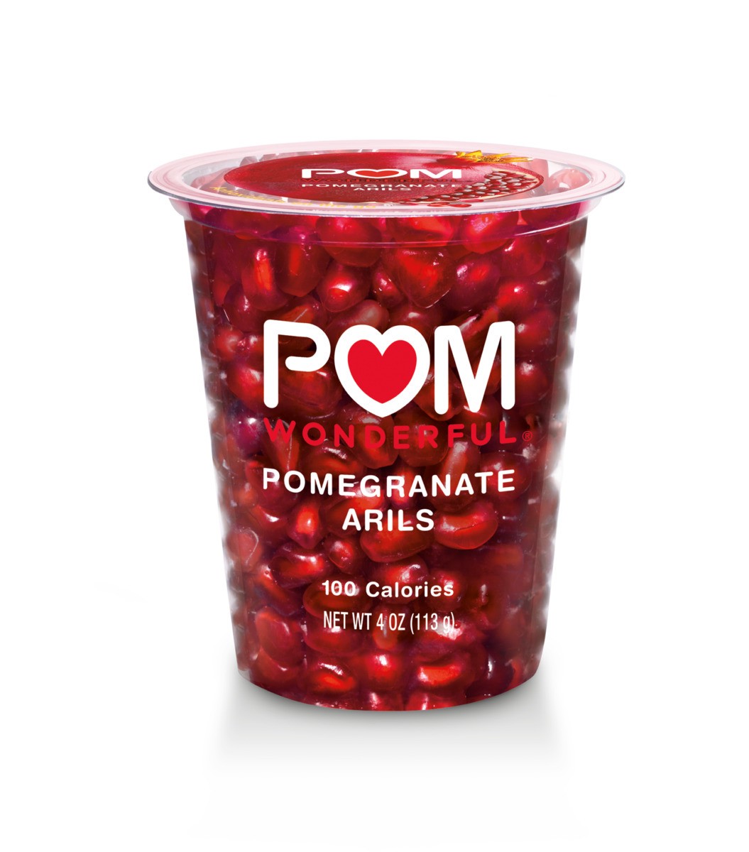 slide 1 of 3, POM Ready-to-Eat Pomegranate Arils, 4 oz. (Single Serve), 4 oz