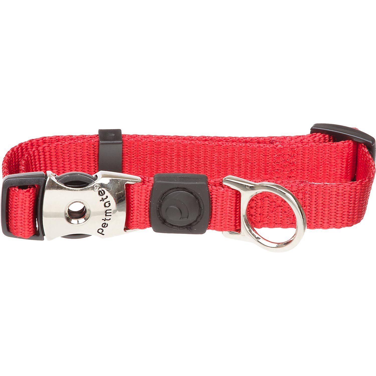 slide 1 of 1, Aspen Pet by Petmate Deluxe Signature Nylon Fire Dog Collar, MED