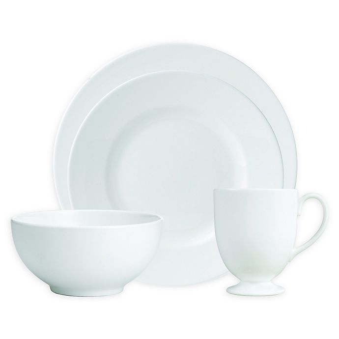 slide 1 of 2, Wedgwood White Dinnerware Set, 16 ct