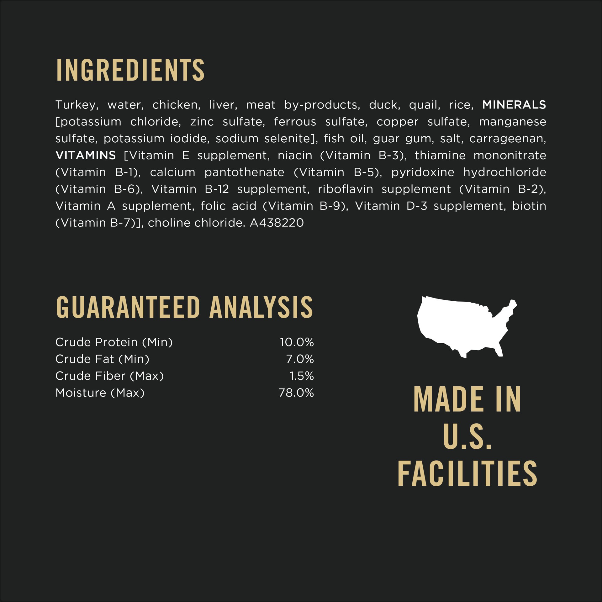 slide 3 of 7, Purina Pro Plan Sport High Protein Dog Food Turkey, Duck and Quail Entree Wet Dog Food, 13 oz