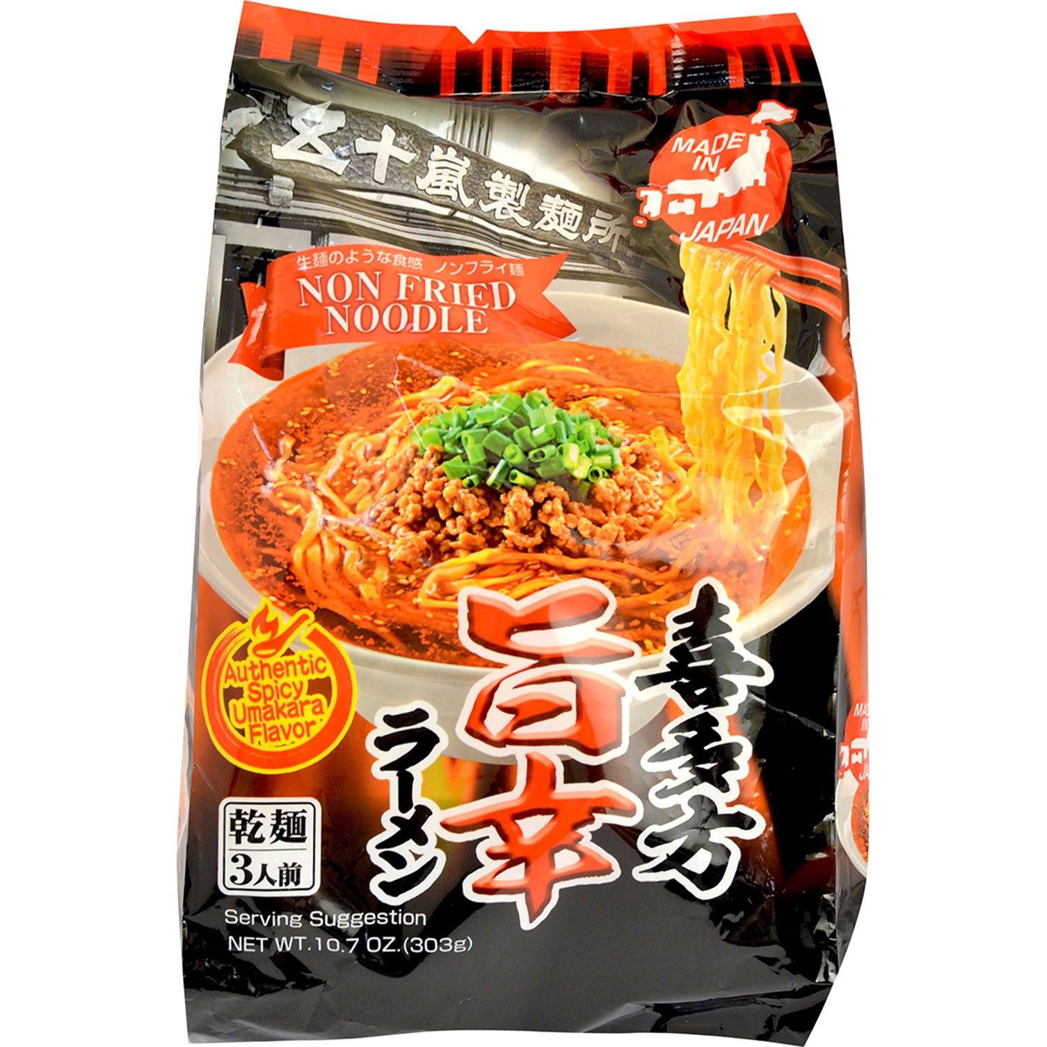 slide 1 of 1, Igarashi Kitakata Spicy Ramen Pack, 10.7 oz