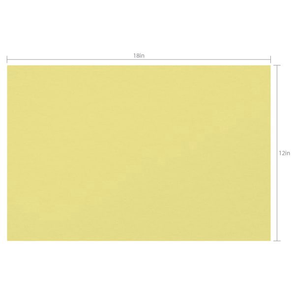 slide 4 of 4, Office Depot® Brand Construction Paper, 12"" x 18"", 100% Recycled, Yellow, Pack Of 50 Sheets, 50 ct