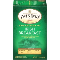 Twinings Irish Breakfast Tea - 20 Tea Bags