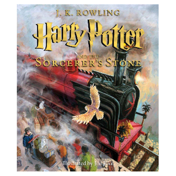 slide 1 of 1, Harry Potter and hte Sorcerers Stone - Illustrated Edition, 1 ct