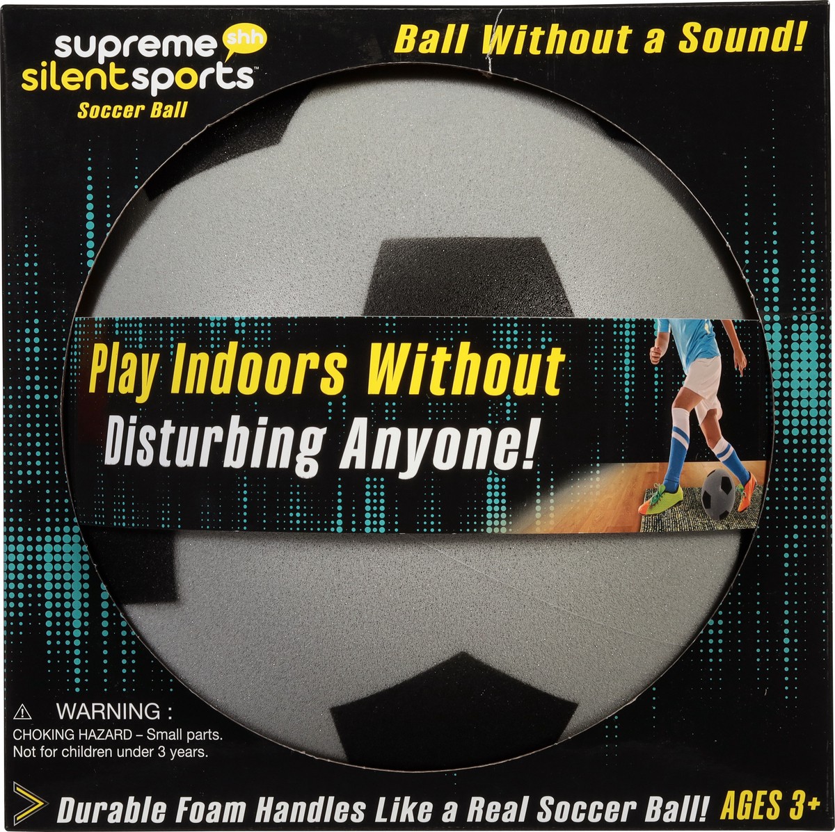 slide 8 of 11, Supreme Silent Sports Soccer Ball, 1 ct