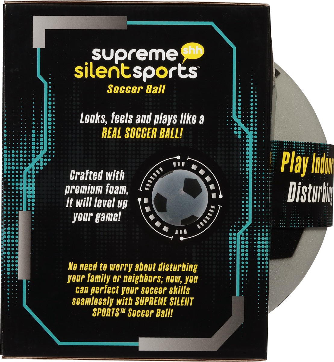 slide 10 of 11, Supreme Silent Sports Soccer Ball, 1 ct