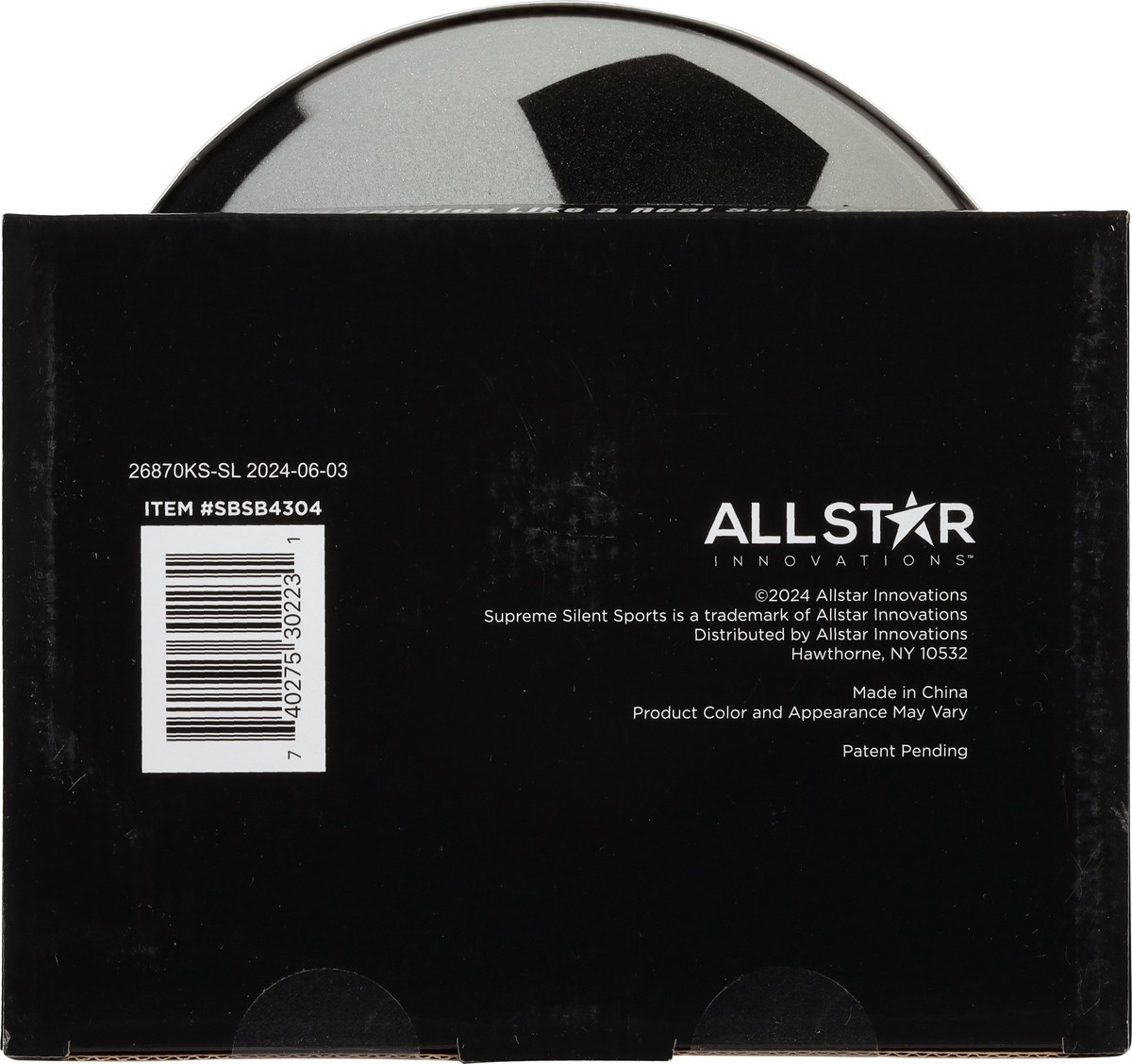 slide 3 of 11, Supreme Silent Sports Soccer Ball, 1 ct