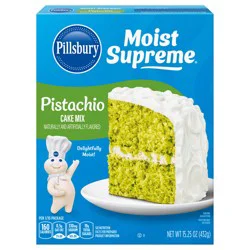 Pillsbury Moist Supreme Pistachio Cake Mix, 15.25 oz