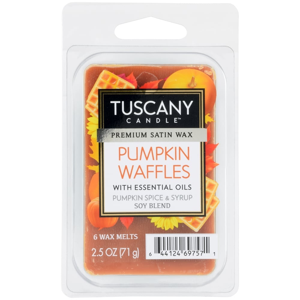 slide 1 of 1, Tuscany Candle Wax Melts - Pumpkin Waffles, 2.5 oz