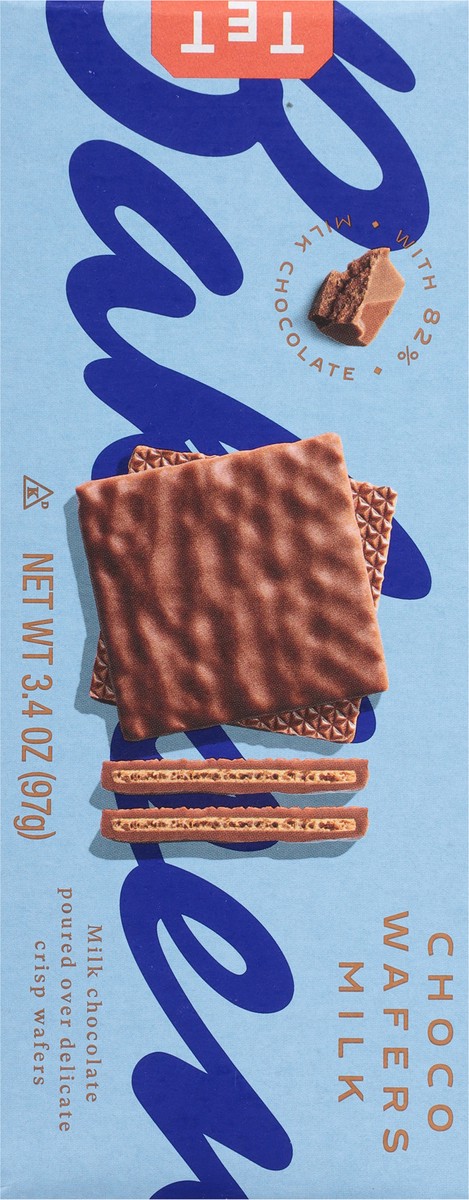 slide 9 of 9, Bahlsen Choco Wafers Milk Chocolate, 3.4 oz