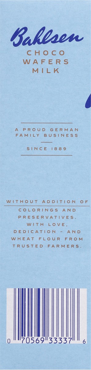 slide 5 of 9, Bahlsen Choco Wafers Milk Chocolate, 3.4 oz