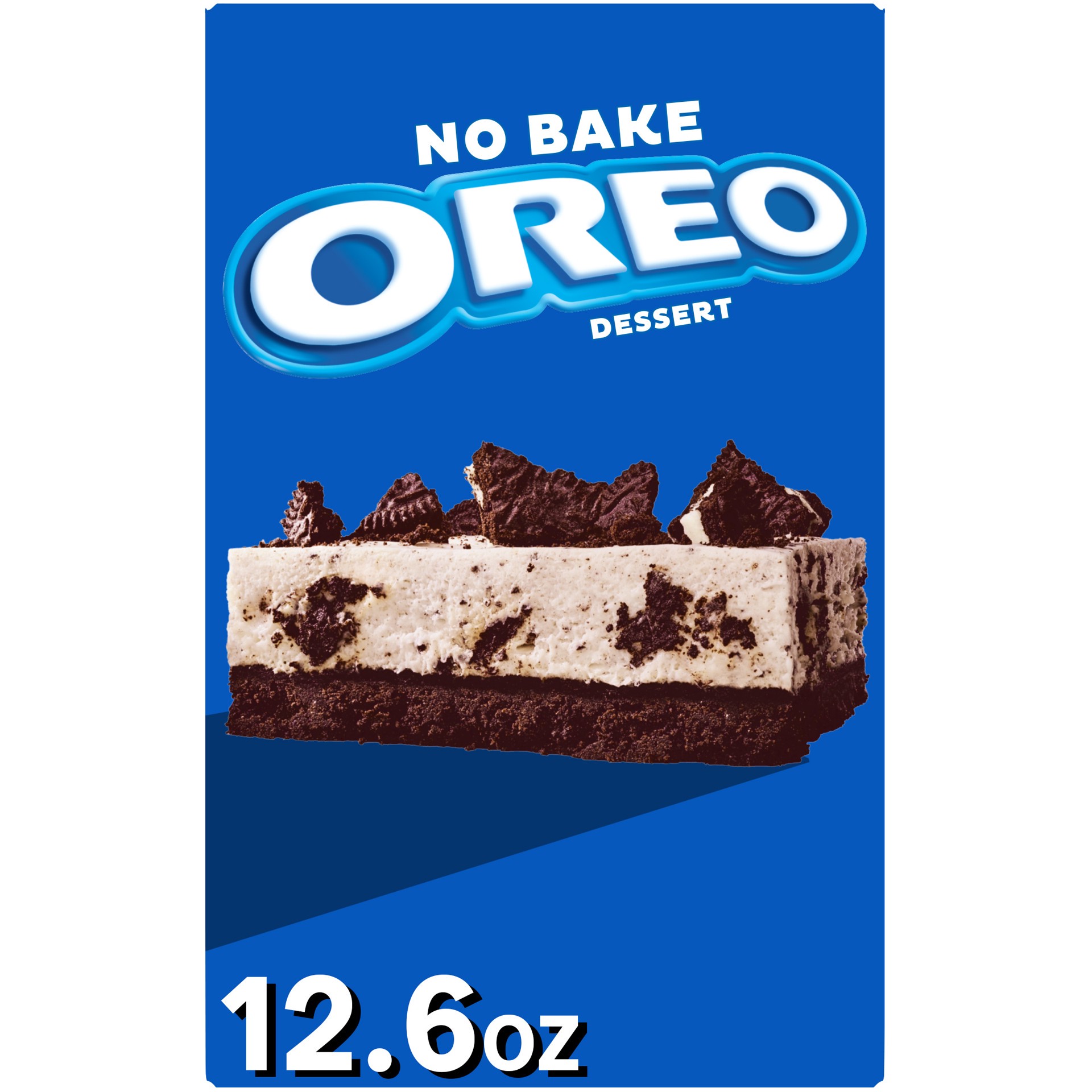 slide 1 of 9, Jell-O No Bake Oreo Dessert Kit with Filling Mix, Crust Mix & Cookie Pieces, 12.6 oz Box, 12.6 oz